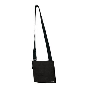 Chocolate Brown & Black Crossbody Bag